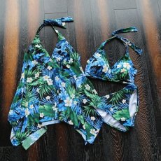 画像3: カバーアップ水着セット (3)
