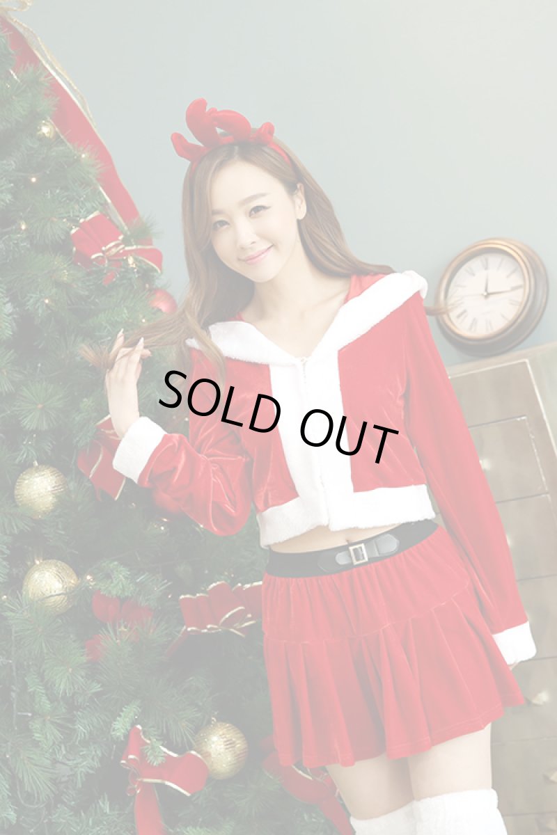 画像2: パーカー型サンタコスチューム (2)