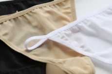 画像6: 水着 レオタード用 Tバック インナーパンツ 防盗撮ショーツ サイド紐タイプゴム (6)