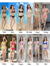 画像6: 12カラーBIKINIビキニセット (6)
