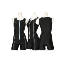 画像10: スポーツ　タンクフィットネス　水着セット スポーツ 競泳 練習用水着 タンク フィットネス 水着 レディース フィットネス水着 セパレート ノースリ スイムキャップ セット めくれ防止  (10)