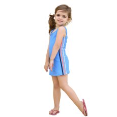 画像8: 水着メーカー OEMスクール水着 キッズスクール水着 水着 女の子ワンピース水着 女子用ワンピース型 [UPF50+紫外線対策加工] (8)