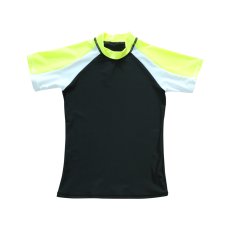 画像12: 男児半袖シンプル水着ウェア　水着半袖 スイムシャツ 半袖 スポーツシャツ ランニング バスケットボール ラッシュガード サッカー 野球 男の子 女の子 ジュニアラッシュガード スイムウェア 子供 ジュニア (12)