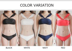 画像3: 肩のストラップは3Way使用となってるビキニ (3)