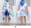 画像13: ピーチタオル キャップ付 子供用バスローブ バスタオル 仮面ライダーゼロワン バスタオル チップとデール キッズ 水泳タオル スポーツタオル フード付き タオルキャップ ドライキャップ 着る毛布 ガールズ ボーイズ 海水浴 旅行用 家庭用 (13)