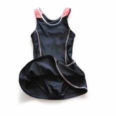 画像8: ワンピース型スクール水着　スクール水着 女の子 子供用 小学生 中学生 ワンピース UPF50+ 裏地付き ネームタグ付き (8)