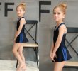 画像7: ワンピースラインワンピースSchool学校水着　スクール水着 ラインワンピース School学校水着 女の子 子供用 小学生 中学生 ワンピース UPF50+ 裏地付き ネームタグ付き 110〜170CM (7)