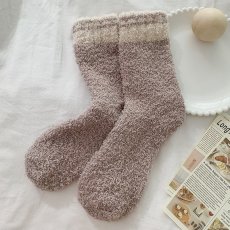 画像3:  モコモコ靴下 (3)