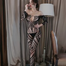 画像2: ボディスーツ BODYSTOCKING (2)