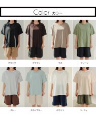 画像13: レデイース水着 半袖Tシャツ ショットパンツ タンクトップス ショーツ 四点セット 体系カバー水着  タンキニ 4点セット 大人 ビキニ タンクトップ ショートパンツ Tシャツ ラッシュガード ママ水着 (13)