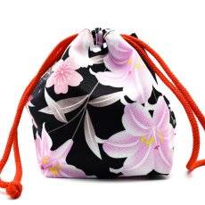 画像2: 和服カゴバック bag (2)