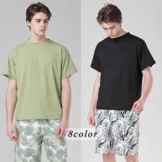 画像7: ラッシュT(ビラボン)半袖T シャツ　メンズ 半袖 ラッシュガード tシャツ ティーシャツ 快適素材 軽い 丸ネック 吸汗 ランニングウェア ゆったり 冷感 ラッシュシャツ オーバーウェア スポーツシャツ スイム 通気 速乾 UVカット (7)