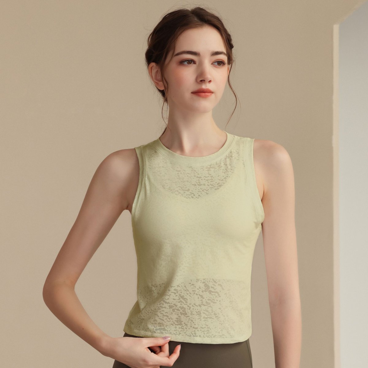 画像2: ヨガトップスのみ (2)