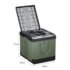 画像1: 折り畳み式簡易トイレ (1)