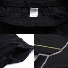 画像7: メンズ　キャップ付き ロング袖ラッシュガード  レギンス ショットパンツ セットスポーツウェア ラッシュガードフィットネス水着　4点セットUVカット温泉 ビーチ 水泳 スイミング  競泳 吸汗 速乾 (7)