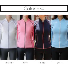 画像5: ロングファスナーフィットナス水着  (5)