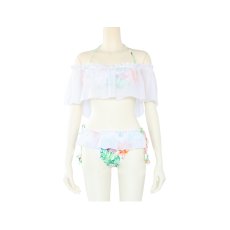 画像6: シフォンオフォショルビキニ (6)