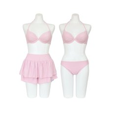 画像3: スカパンフリルブラセット盛れる水着3点セット (3)
