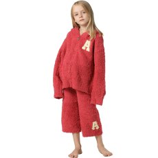 画像8: 子供用モコモコ高質AパーカーとロングズボンKIDS　ルームウェア　モコモコ ルームウェア高質 Aパーカーとロングズボン キッズ 女の子 男の子 あったか パジャマ 上下セット ジュニア 防寒 子供 パジャマ 寝間着 (8)