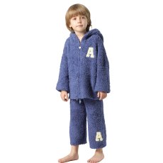 画像5: 子供用モコモコ高質AパーカーとロングズボンKIDS　ルームウェア　モコモコ ルームウェア高質 Aパーカーとロングズボン キッズ 女の子 男の子 あったか パジャマ 上下セット ジュニア 防寒 子供 パジャマ 寝間着 (5)