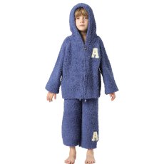 画像6: 子供用モコモコ高質AパーカーとロングズボンKIDS　ルームウェア　モコモコ ルームウェア高質 Aパーカーとロングズボン キッズ 女の子 男の子 あったか パジャマ 上下セット ジュニア 防寒 子供 パジャマ 寝間着 (6)