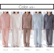 画像26: レデイスZIPキャップつきロングズボンセットルームウェア　パジャマ レディース 長袖 ルームウェア 上下セット 無地 フード付き 秋冬 部屋着 防寒  (26)