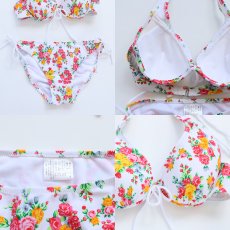 画像4: 花柄　ワイヤー　ビキニ　SetBikini 水着 (4)