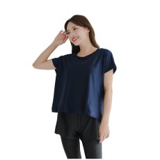 画像14: 水着Tシャツ、レギンス、パンツ、トップス　ショーツ5点セット体系カバー水着 レディース 水着 5点セット 長袖ラッシュガード 体型カバー セパレート ショートパンツ タンキニ オシャレ UVカット女性用長袖水着 接触冷感 水陸両用 ソフト肌触り (14)