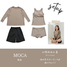 画像30: 水着４点セット ロング袖 体系カバーTシャツ ショットパンツ タントップ ショーツ レデイース水着セット タンキニ水着 レディース 長袖シャツ ラッシュガード ハーフパンツ 4点セットビキニ (30)