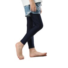 画像8: ラッシュガード レギンス キッズ ラッシュレギンス 水着 スパッツ スイムレギンス タイツ スイムウェア 男の子 女の子 紫外線対策 日焼け予防 水陸両用 uvカット プール 海 サーフィン (8)