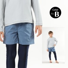 画像7: ポケット着き 男女兼用 KIDS用 サーフパンツ  吸汗速乾 ストレッチ キッズ ジュニア 練習着 ジュニア ショートパンツ 男の子 5分丈 半ズボン キッズ ボーイズ ハーフパンツ イージーパンツ ウエストゴム ゆったり 通気性 無地 春夏 通園通学 カジュアル (7)