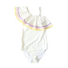 画像18: ワンショールターモノキニフリル水着 モノキニ水着 ワンショールターモノキニフリル水着 水着レディース ワンピース モノキニ ハイレグ フリルト スイムドレス パッド入る ワイヤーなし ビーチウェア モノキニフリル (18)