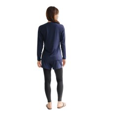 画像15: ラッシュガード レギンスパンツ トップス 3点セット水着 ヨガにも ランニングウェア  軽い着心地・速乾・美シルエットでスポーツを楽しむ スポーツウェアレディース上下3点セット このセットで完結できる優れものトレーニングウェア上下セット (15)