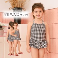 画像19: 凸凹特殊素材 KIDS水着 水着キッズ 子供ワンピース水着 キッズ 水着 女の子 3点セット フリル子ども用水着 スイムウェア 子供 水着 110〜150cm 紫外線対策 UVカット (19)