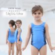 画像17: 水着メーカOEM スクール水着 水着 女の子 ワンピース キッズ 子供用 ジュニア 女児 小学生中学生 カップセット UPF50+ 裏地付き ネームタグ付き 110〜170サイズまで  (17)