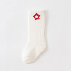 画像1: 子供用 ソックス 膝下 (1)