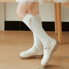 画像2: 子供用 ソックス 膝下 (2)