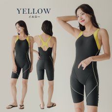 画像21: 競泳練習用水着 レディース フラントシーマ工程　スタイリッシュで機能的な一体型フィットネス水着 競泳からフィットネススイミング、アクアビクスまで幅広い用途に対応する実用的な水着　スイムキャップ付き (21)