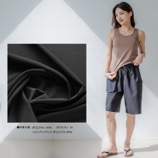 画像8: トップスとショーツとカバーアップロングTと布帛パンツ４点セット水着 タンキニ水着 レディース 体型カバー 長袖シャツ ラッシュガード ハーフパンツ 4点セットビキニ (8)