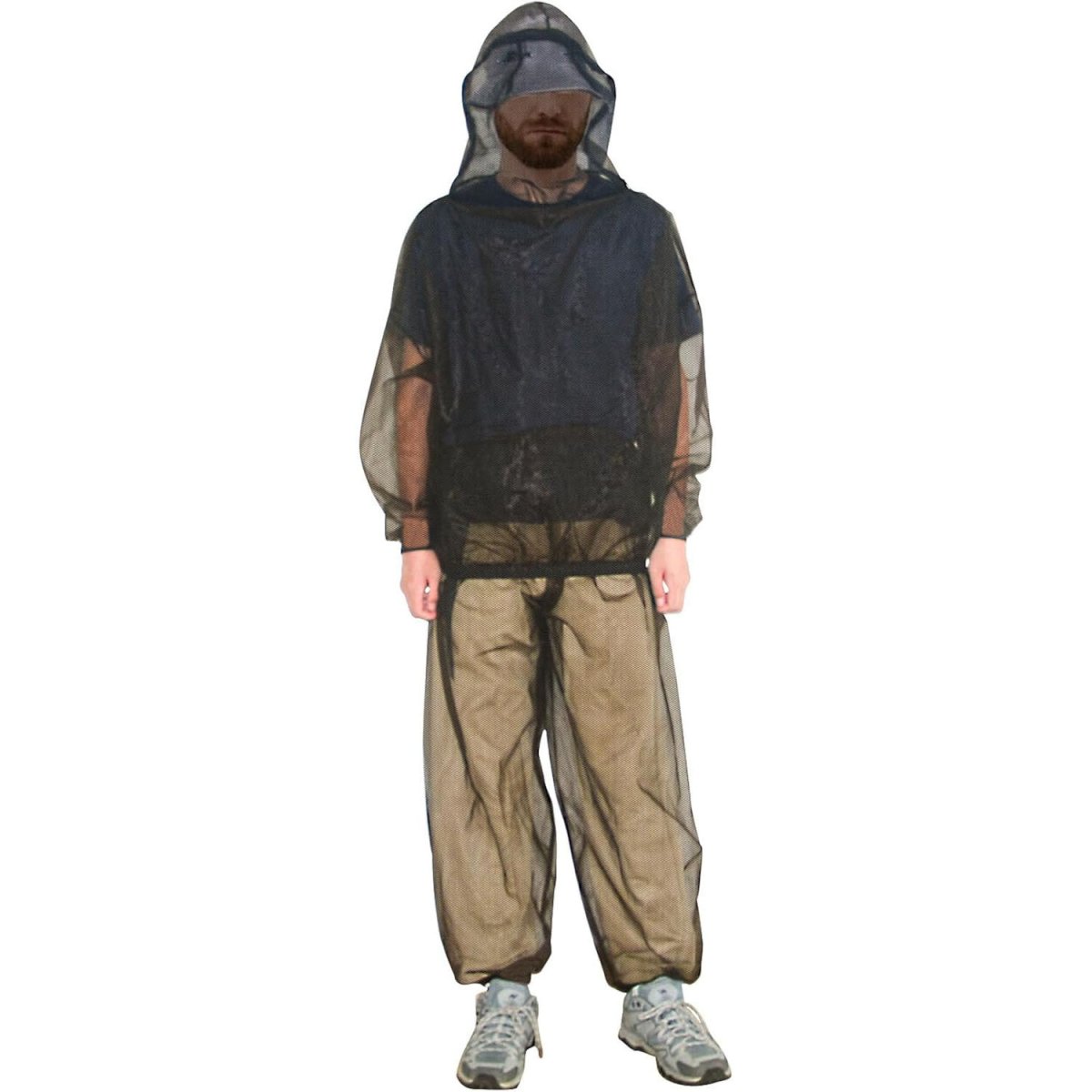 画像3: パーカーとズボンと手袋とソックスと４点セット虫よけウェア (3)