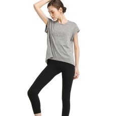 画像10: ヨガトップスTシャツ (10)