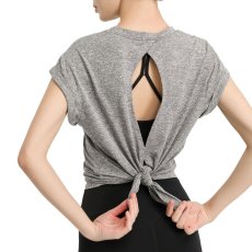 画像6: ヨガトップスTシャツ (6)