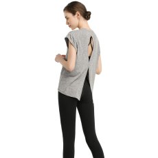 画像9: ヨガトップスTシャツ (9)