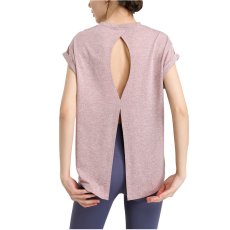 画像5: ヨガトップスTシャツ (5)