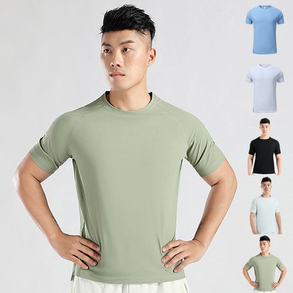 画像1: メンズ半袖 Tシャツ  (1)