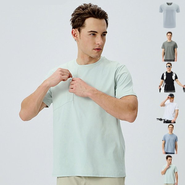 画像1: メンズ半袖 Tシャツ (1)