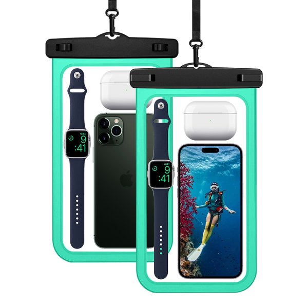 画像1: スマホ 防水ケース  (1)