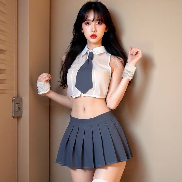 画像1: 学生セーラー服 (1)