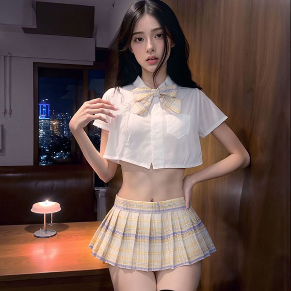 画像1: 学生セーラー服 (1)