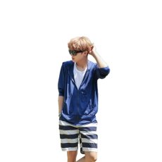 画像10: メンズ　虫よけUVカット冷感メンズラッシュガード　UVカットパーカー　蚊よけウェア　大きいサイズUVwear　アメリカー技術虫よけ　米軍も仕様　安全安心ウェア (10)